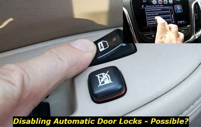 disabling automatic door locks
